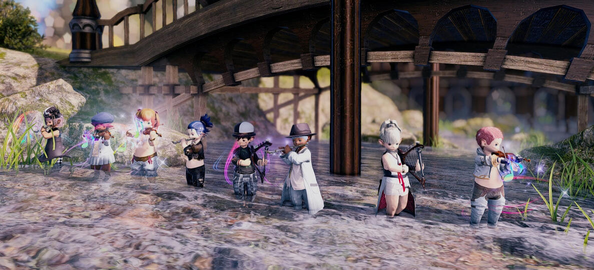 Bridge busking - credits to Nolana